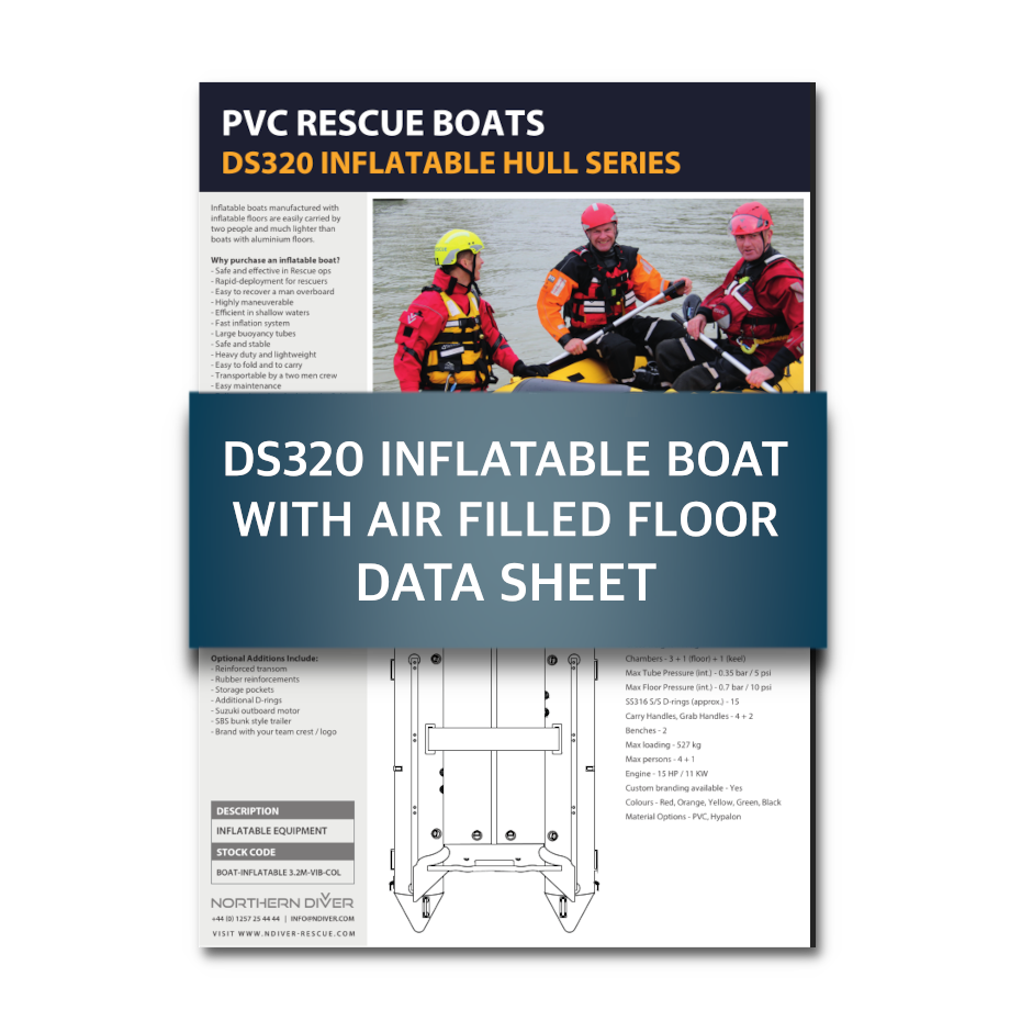 DS320 Inflatable Boat (Air Deck) Data Sheet